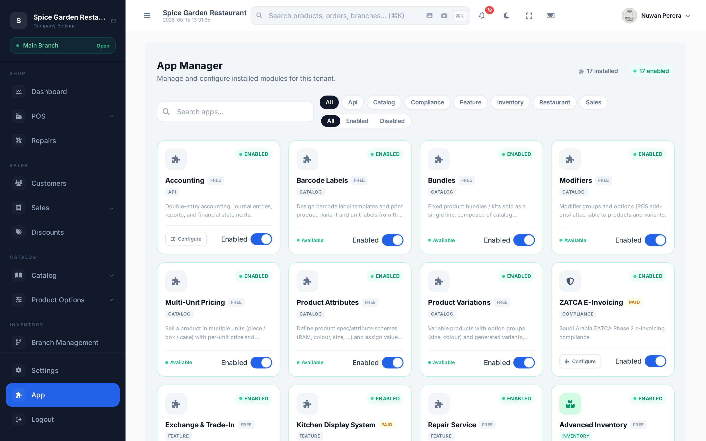 The App marketplace